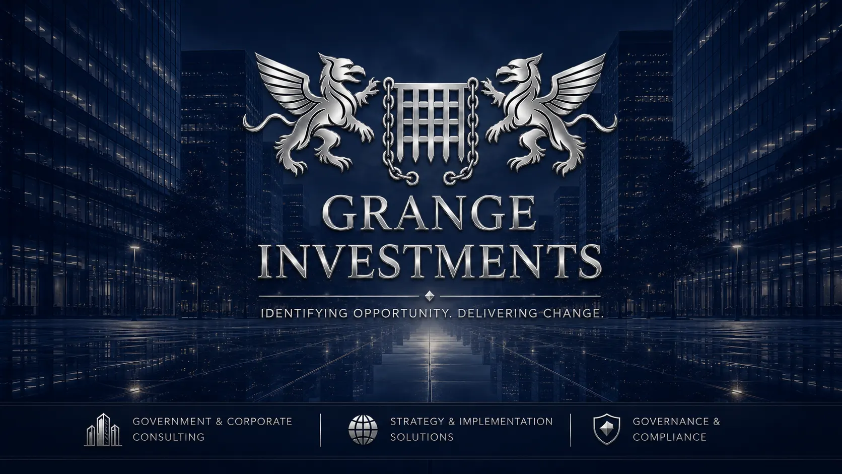 Grange Investments — identifying opportunity, delivering change